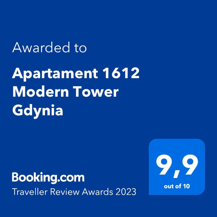 Apartament 1612 Modern Tower Gdynia Exterior foto