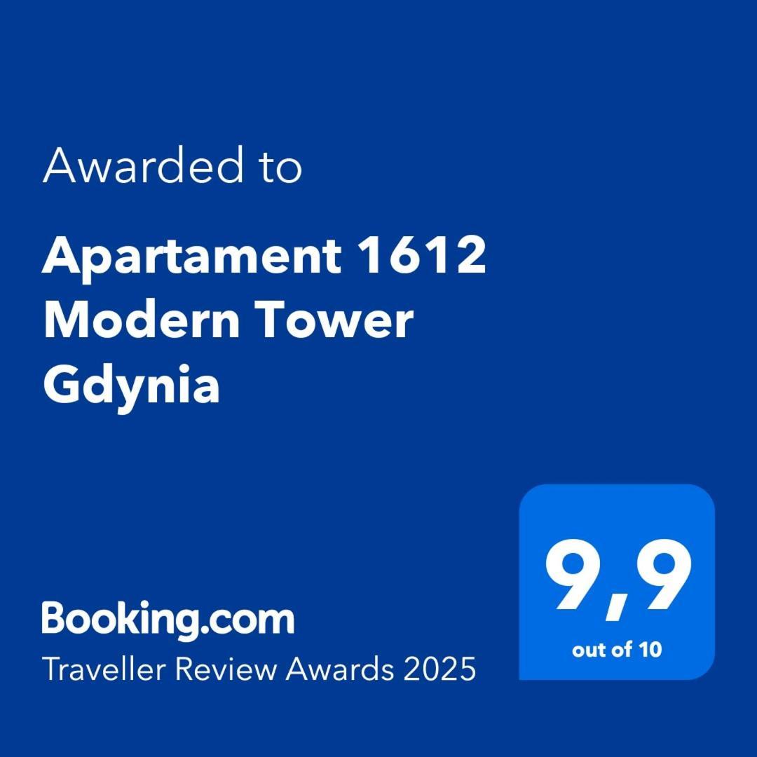 Apartament 1612 Modern Tower Gdynia Exterior foto